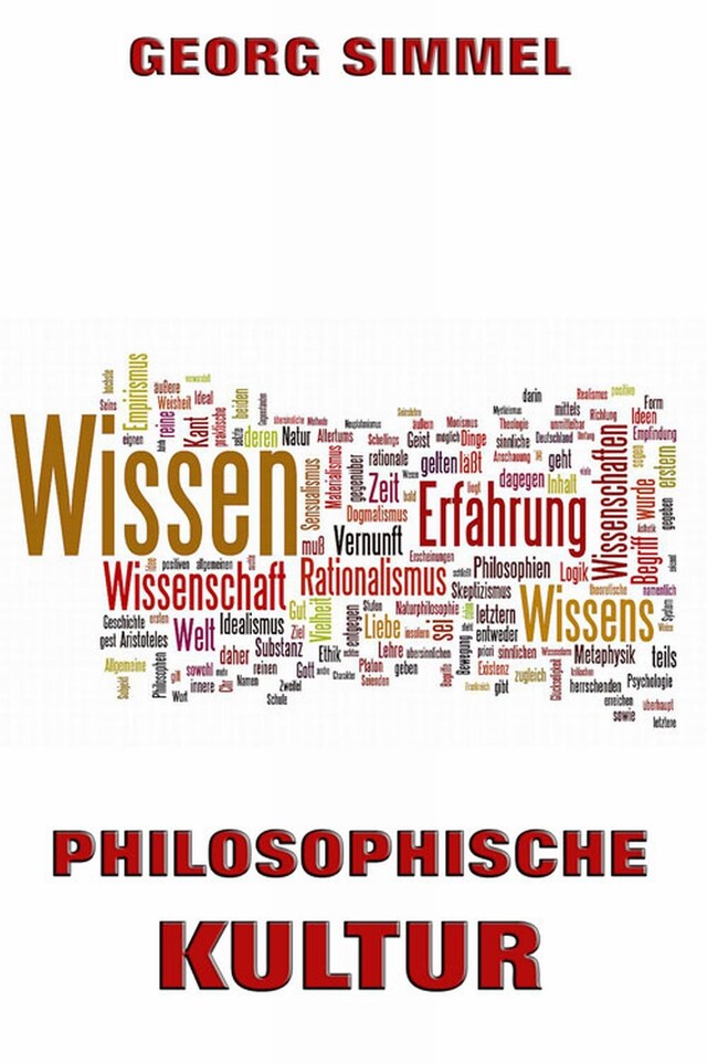 Book cover for Philosophische Kultur