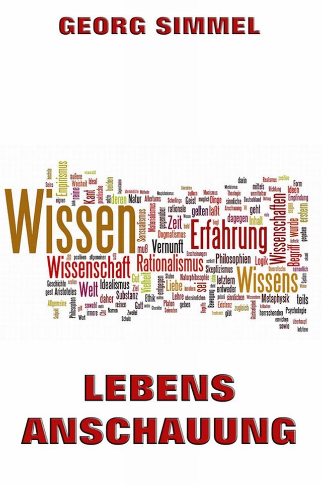 Book cover for Lebensanschauung