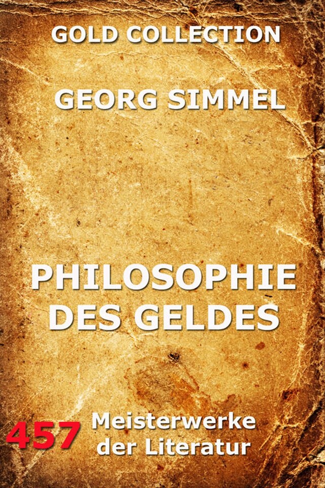 Bokomslag för Philosophie des Geldes