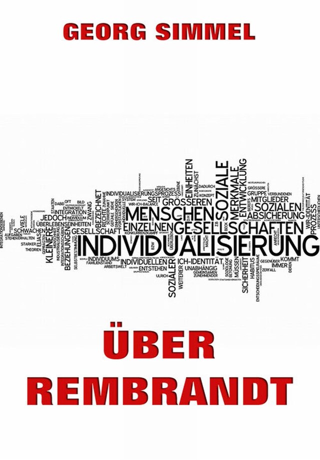 Book cover for Über Rembrandt