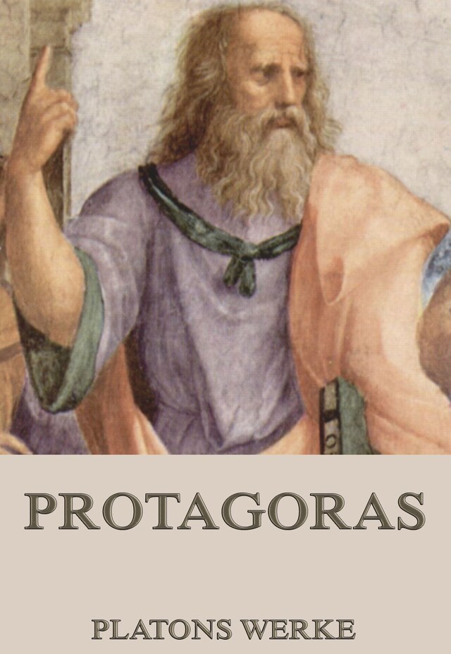 Kirjankansi teokselle Protagoras