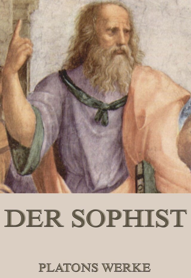Kirjankansi teokselle Der Sophist