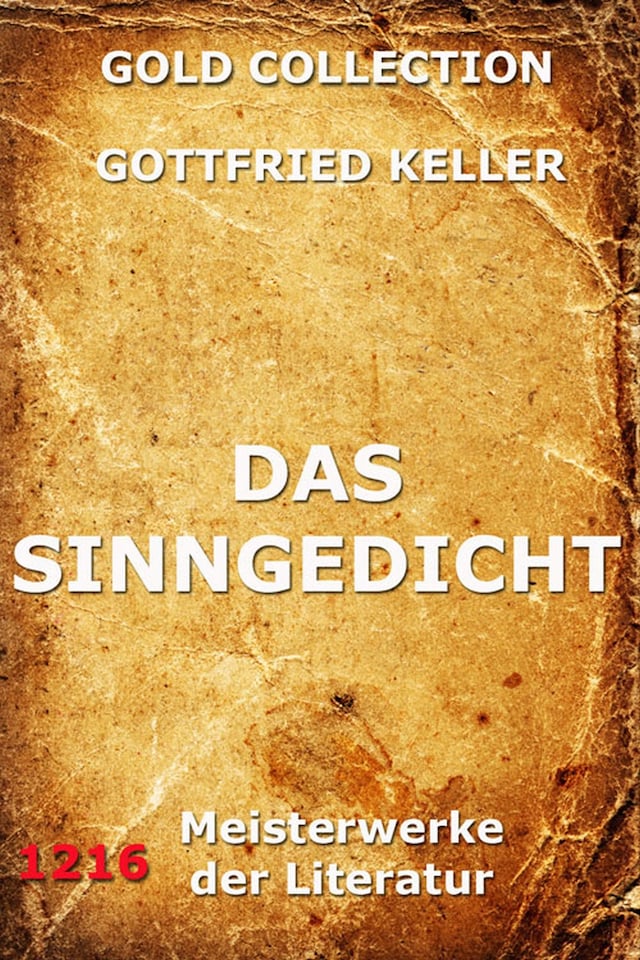 Copertina del libro per Das Sinngedicht