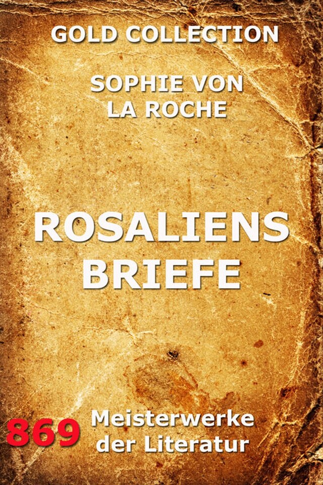 Buchcover für Rosaliens Briefe