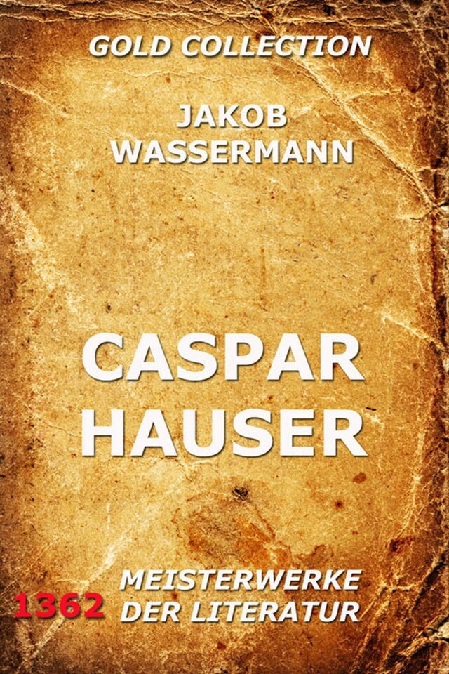 Kirjankansi teokselle Caspar Hauser