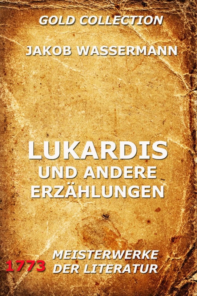 Boekomslag van Lukardis und andere Erzählungen