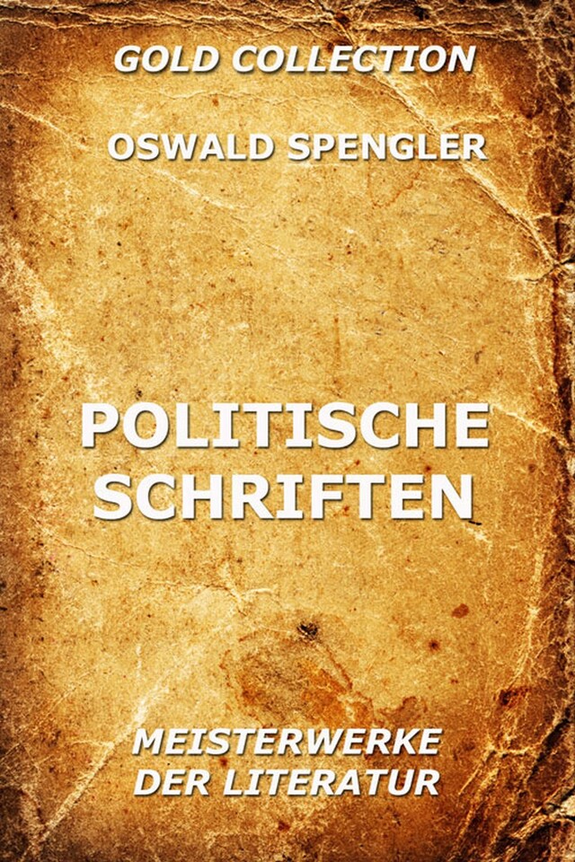 Buchcover für Politische Schriften