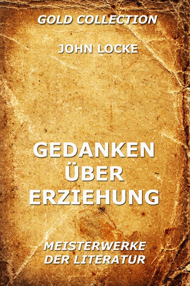 Book cover for Gedanken über Erziehung