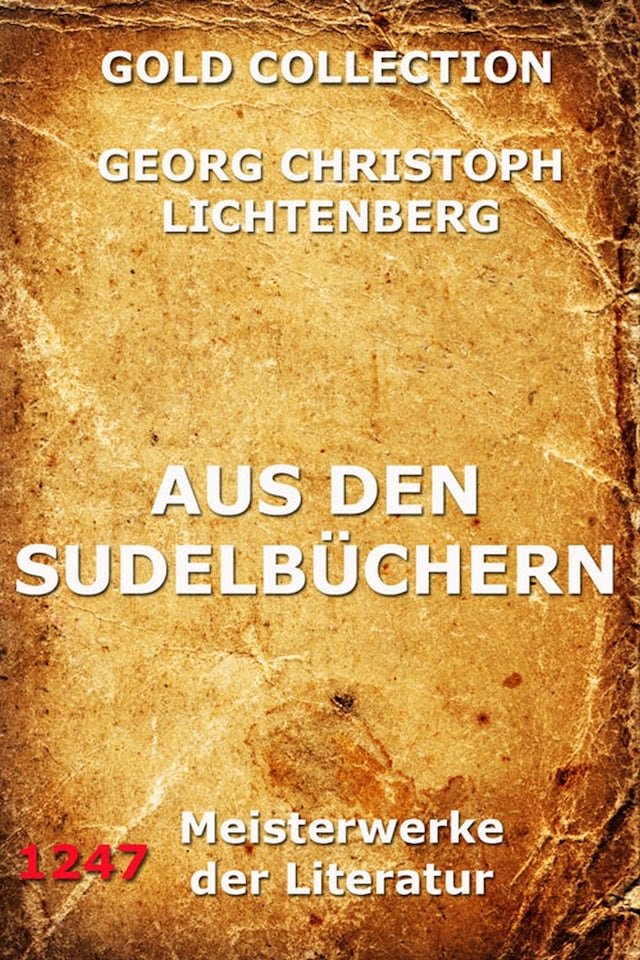 Okładka książki dla Aus den Sudelbüchern