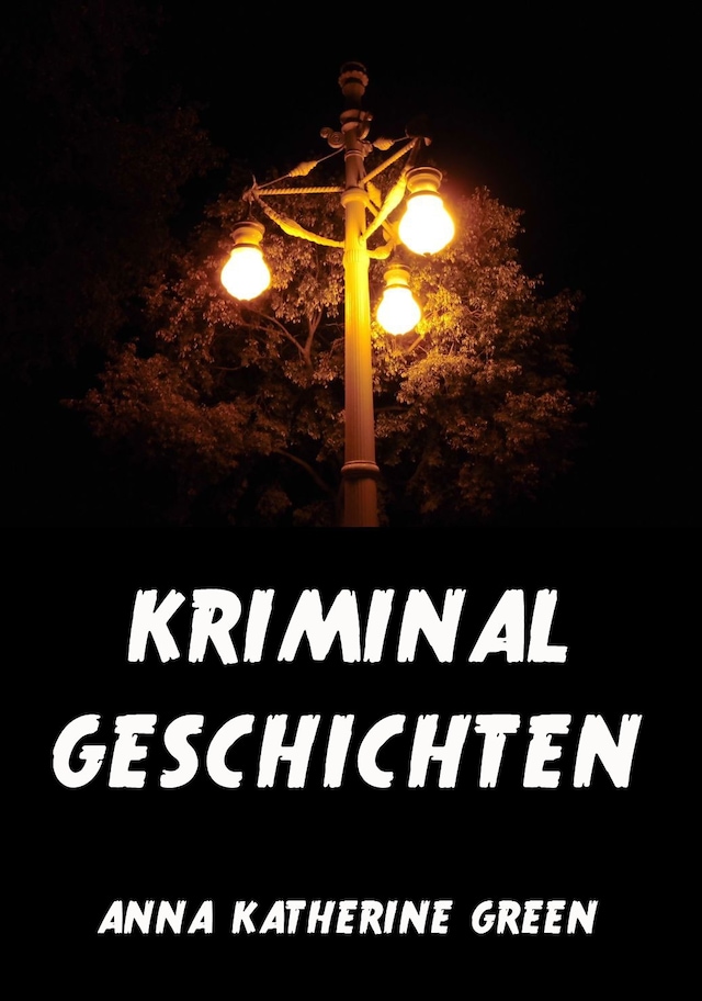 Buchcover für Kriminalgeschichten