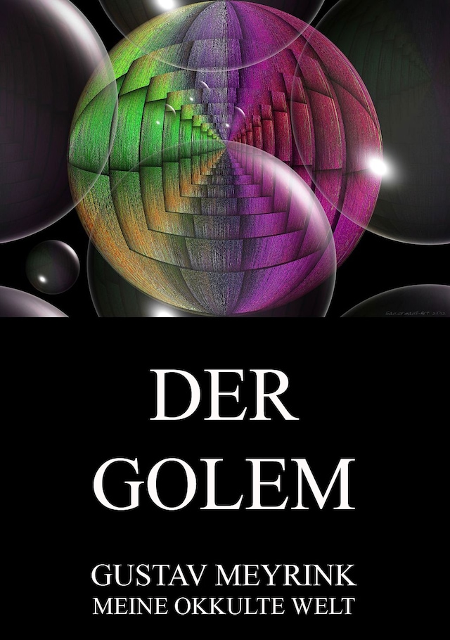 Kirjankansi teokselle Der Golem
