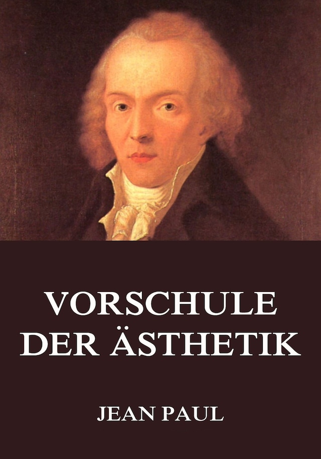 Book cover for Vorschule der Ästhetik