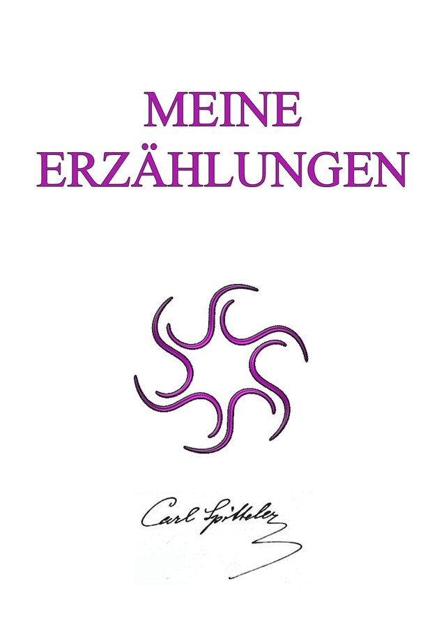 Book cover for Meine Erzählungen