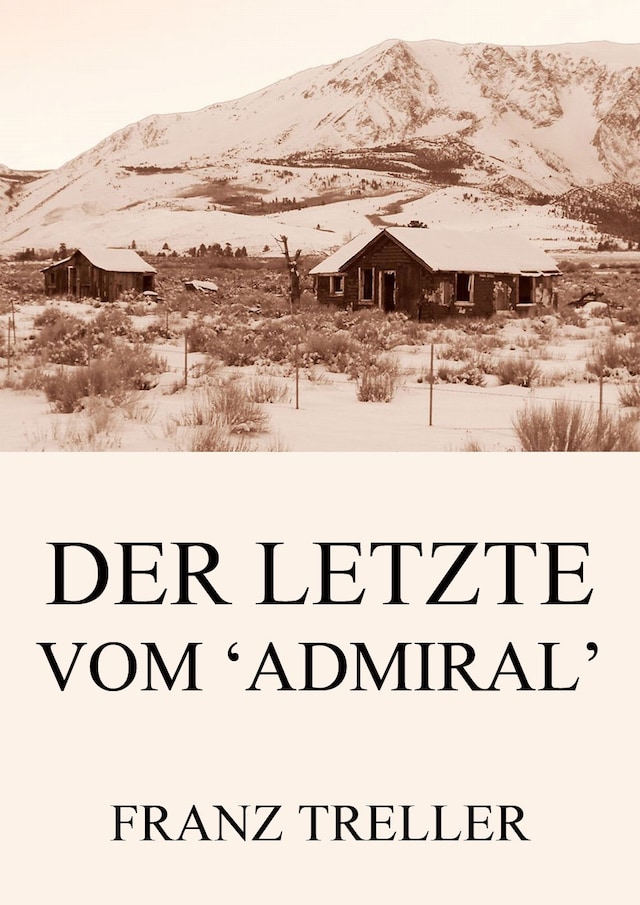 Kirjankansi teokselle Der Letzte vom 'Admiral'