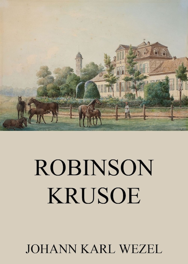 Book cover for Robinson Krusoe