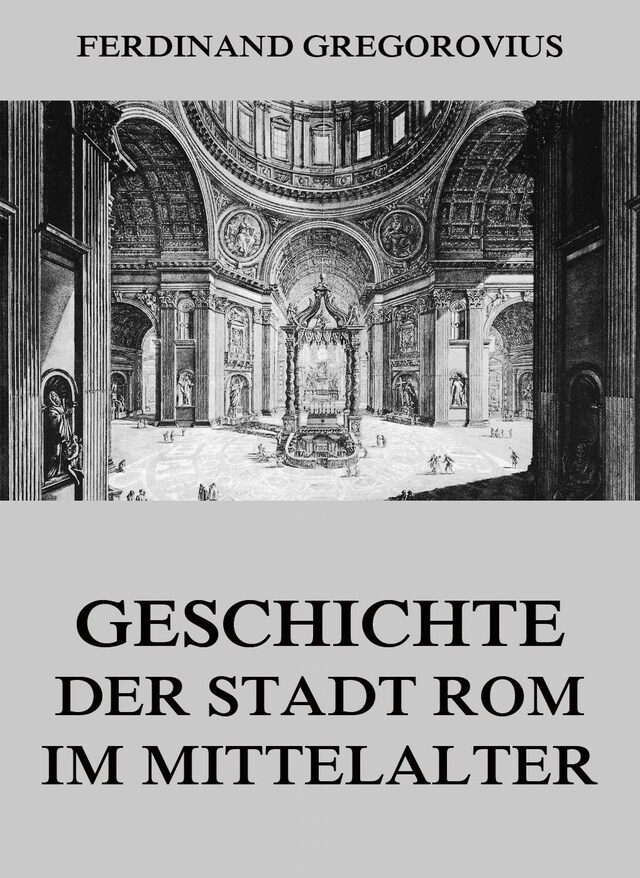 Buchcover für Geschichte der Stadt Rom im Mittelalter