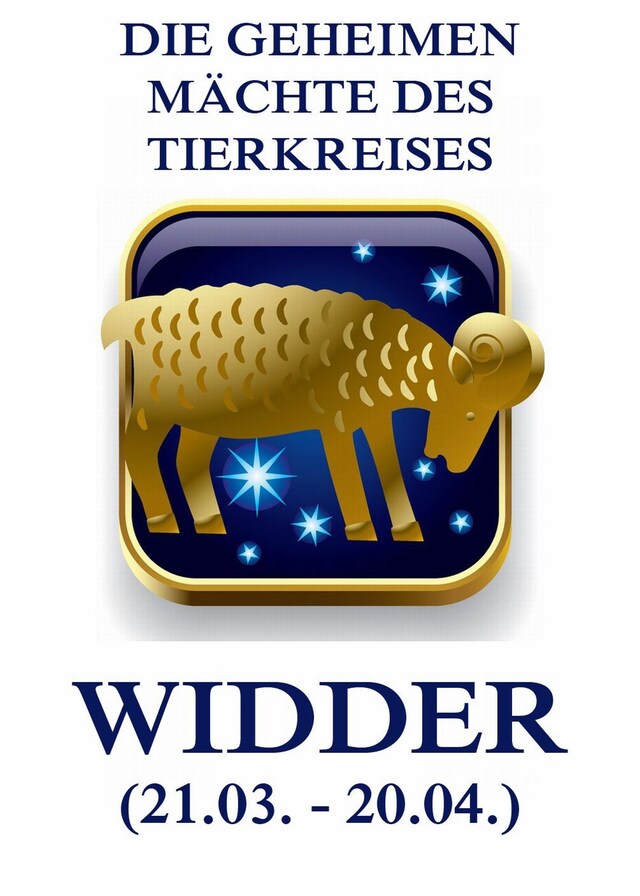 Book cover for Der Widder