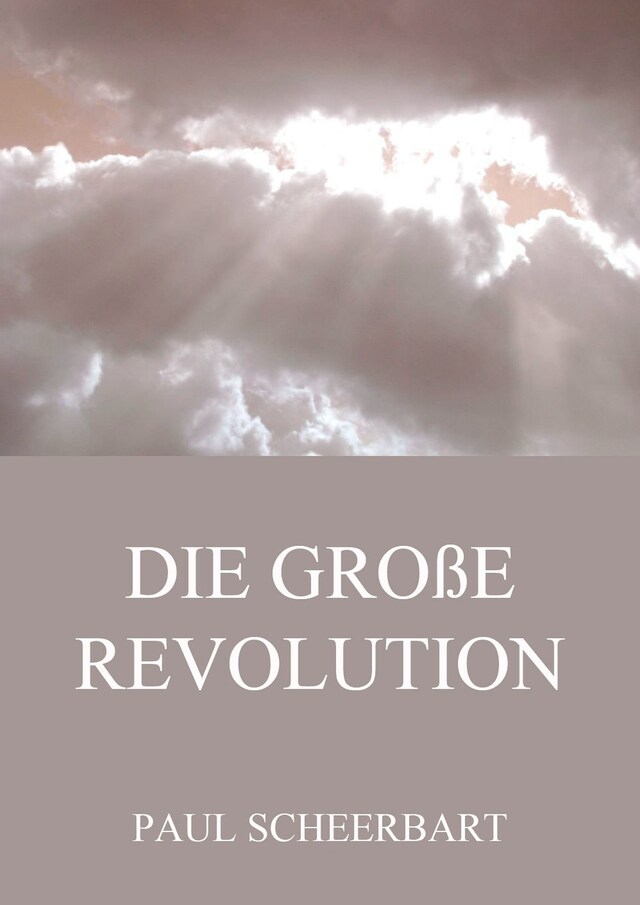 Copertina del libro per Die große Revolution