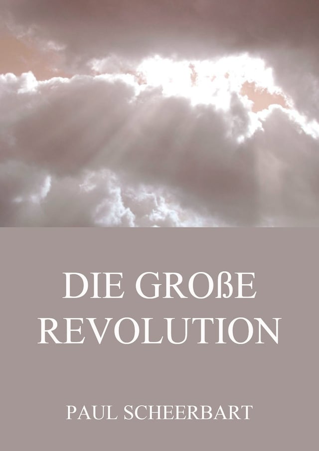 Book cover for Die große Revolution
