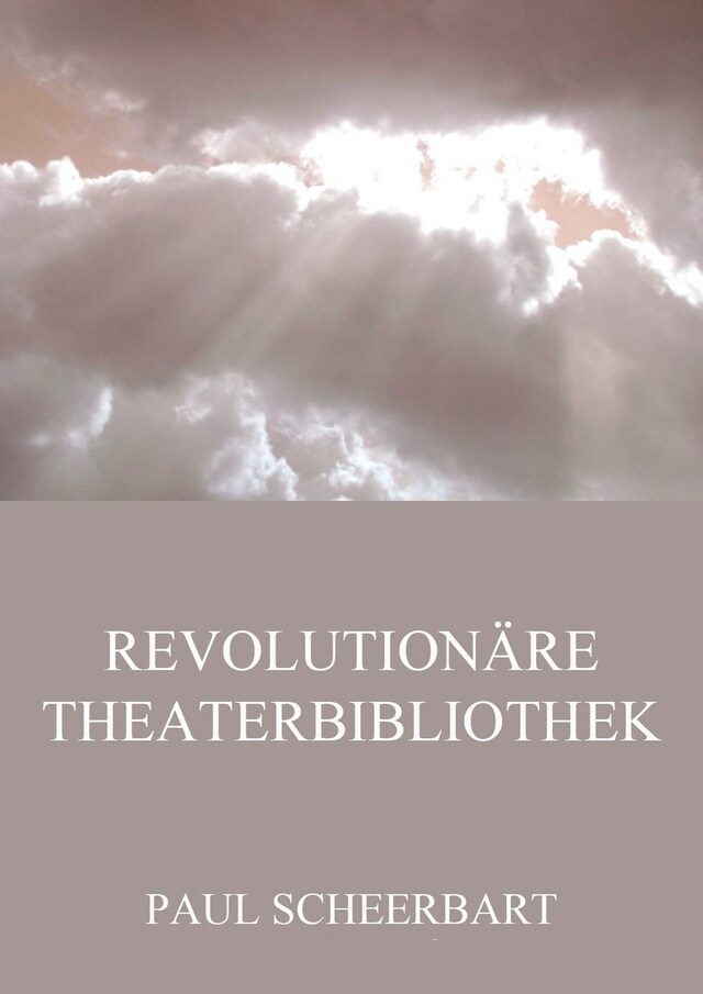 Buchcover für Revolutionäre Theaterbibliothek