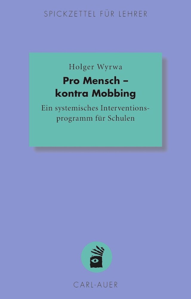 Portada de libro para Pro Mensch – kontra Mobbing