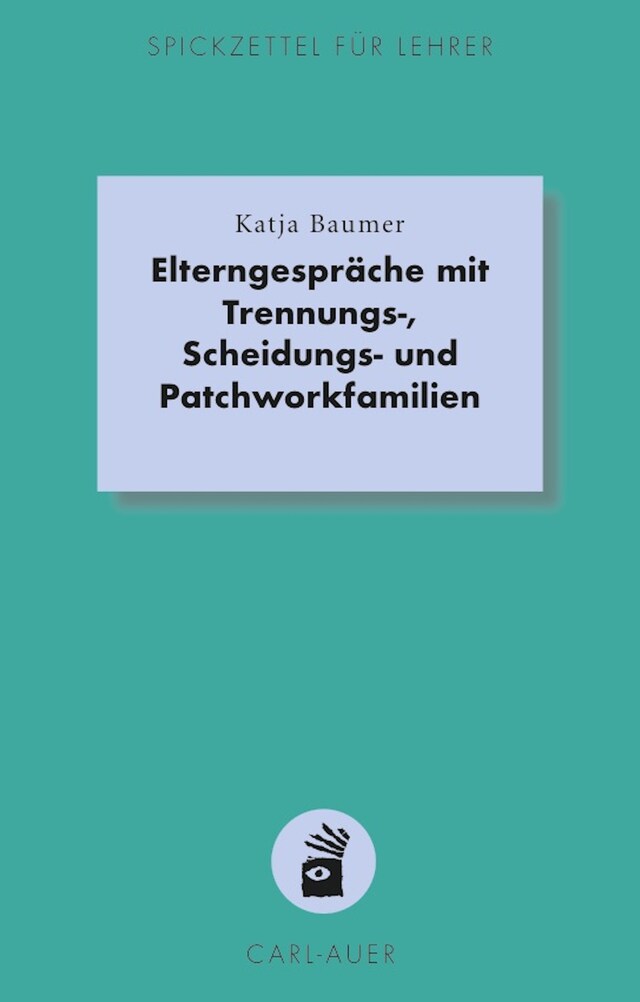 Buchcover für Elterngespräche mit Trennungs-, Scheidungs- und Patchworkfamilien