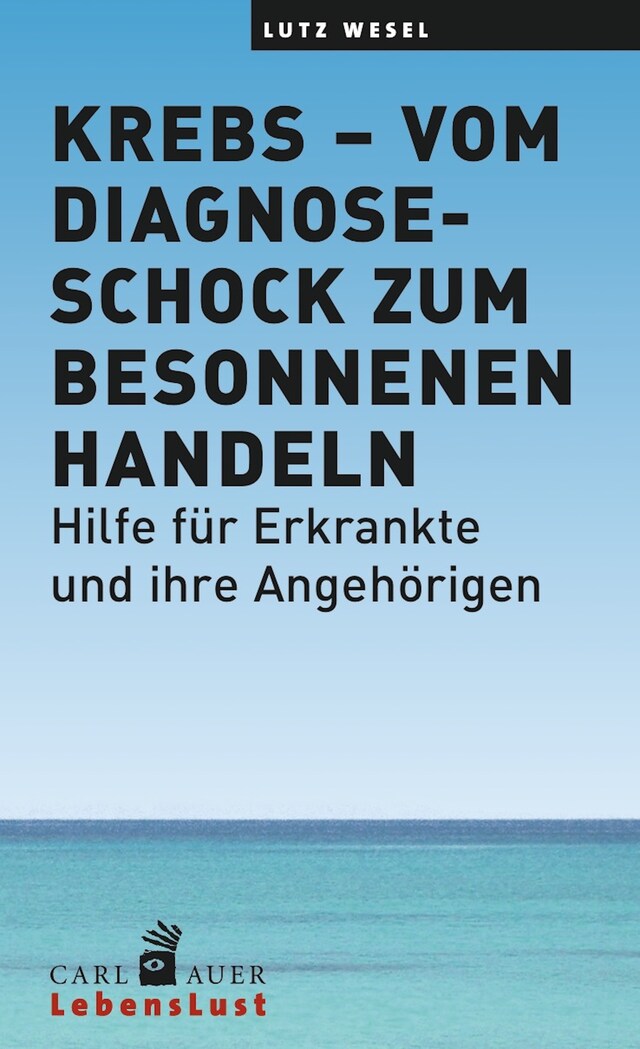 Buchcover für Krebs – vom Diagnoseschock zum besonnenen Handeln