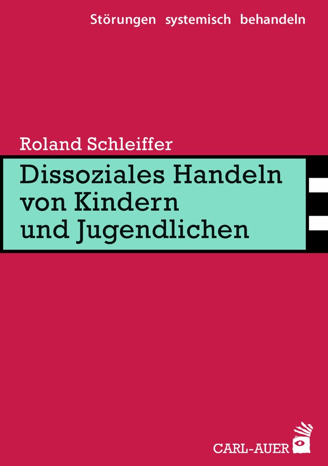 Boekomslag van Dissoziales Handeln von Kindern und Jugendlichen