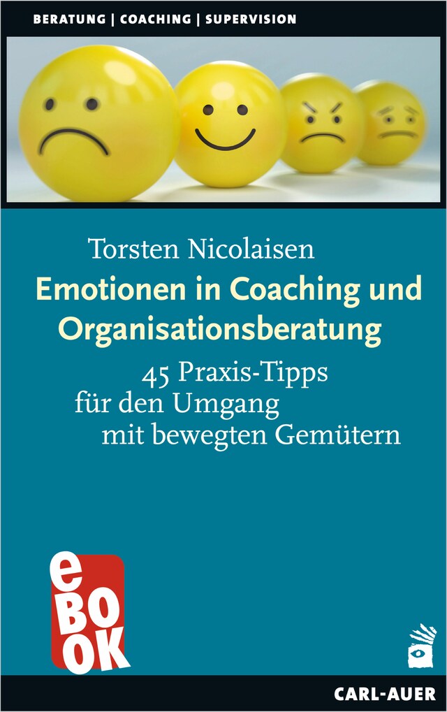 Buchcover für Emotionen in Coaching und Organisationsberatung