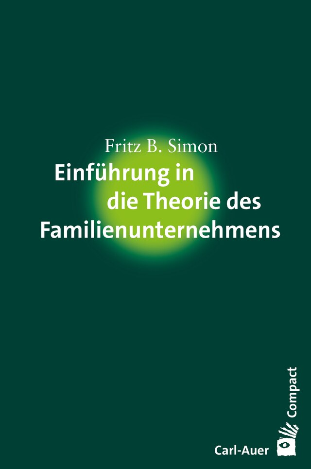 Buchcover für Einführung in die Theorie des Familienunternehmens