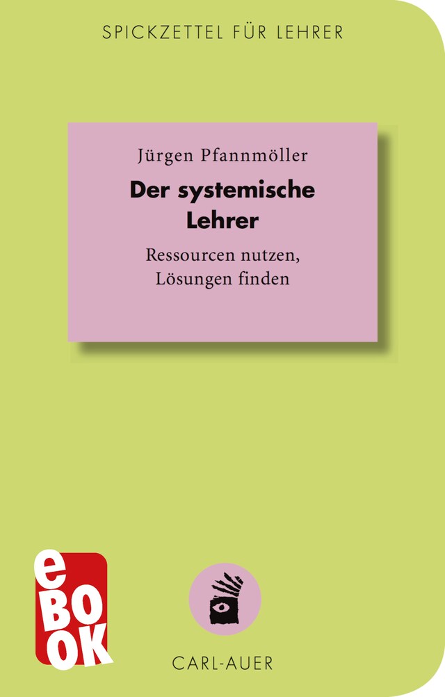 Kirjankansi teokselle Der systemische Lehrer