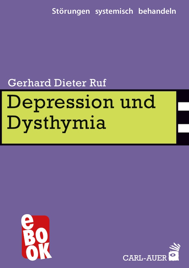 Copertina del libro per Depression und Dysthymia