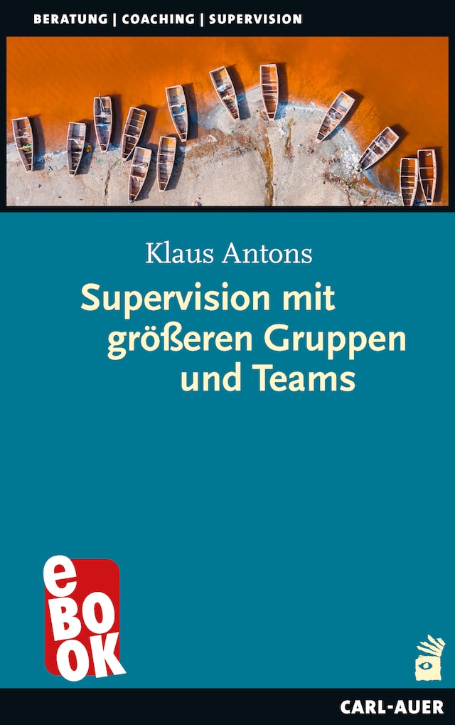 Buchcover für Supervision mit größeren Gruppen und Teams