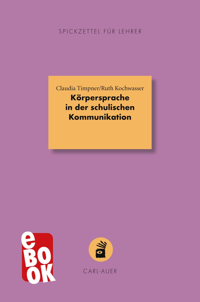 Portada de libro para Körpersprache in der schulischen Kommunikation