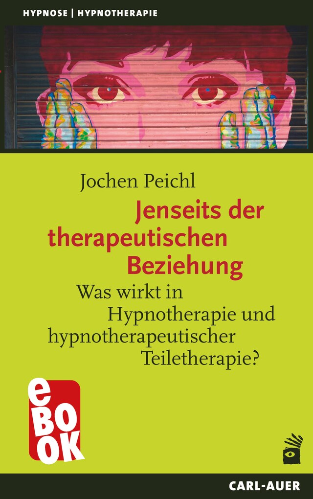 Kirjankansi teokselle Jenseits der therapeutischen Beziehung