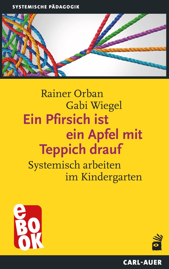 Kirjankansi teokselle Ein Pfirsich ist ein Apfel mit Teppich drauf