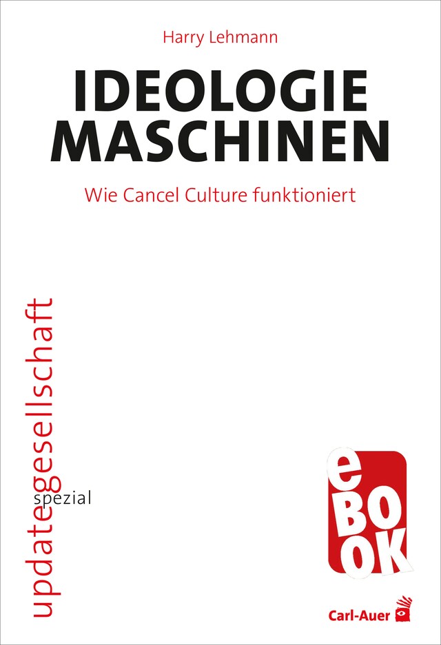 Buchcover für Ideologiemaschinen