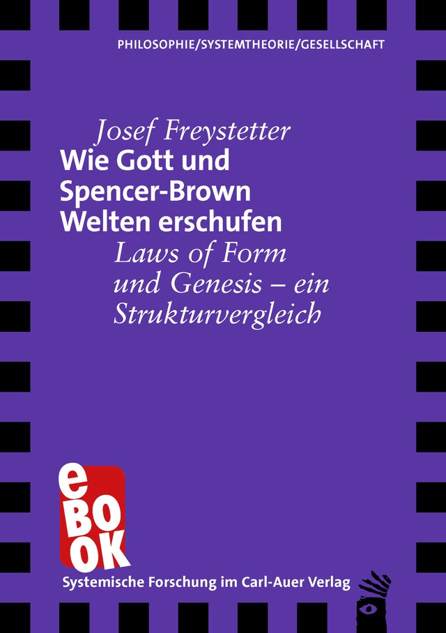 Boekomslag van Wie Gott und Spencer-Brown Welten erschufen