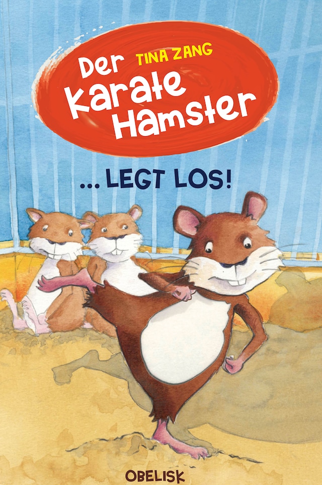 Book cover for Der Karatehamster legt los!