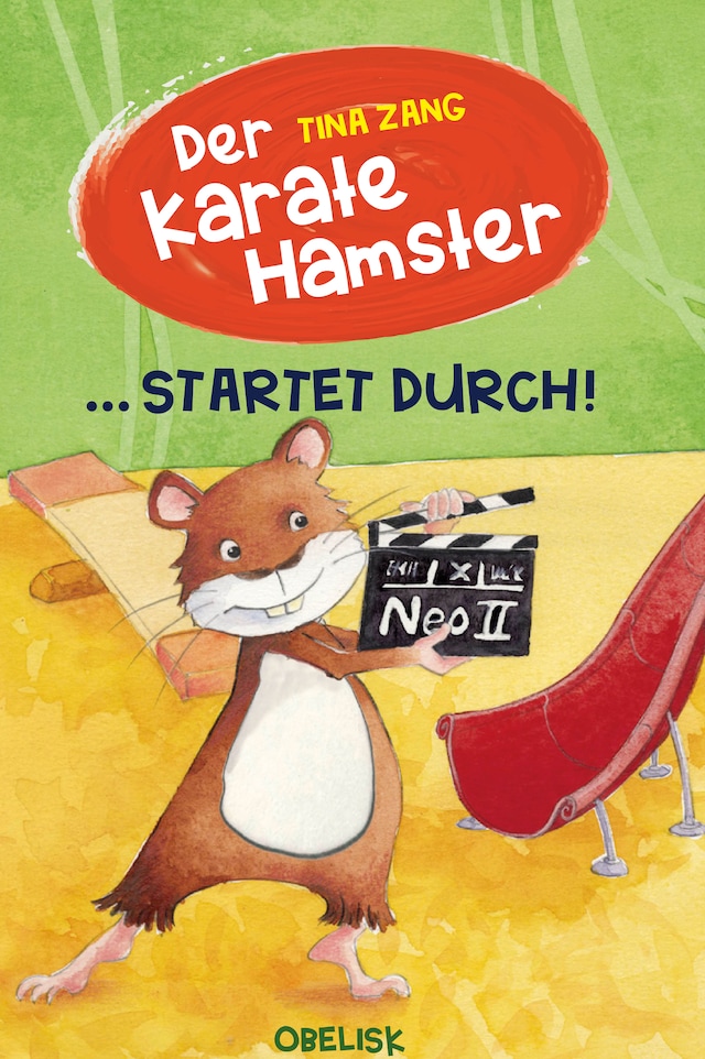 Buchcover für Der Karatehamster startet durch!