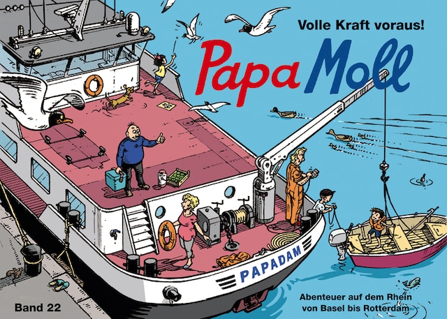 Buchcover für Papa Moll - Volle Kraft voraus!