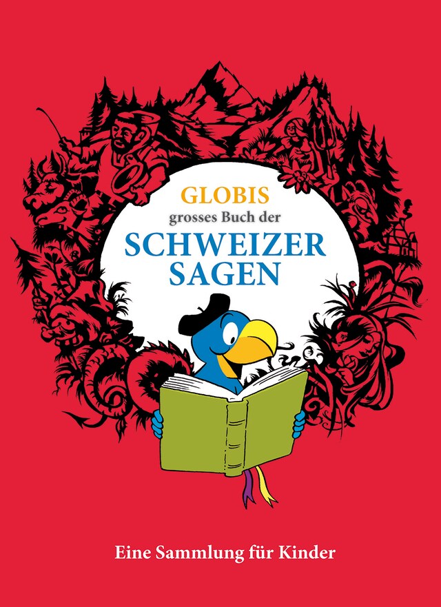 Buchcover für Globis grosses Buch der Schweizer Sagen