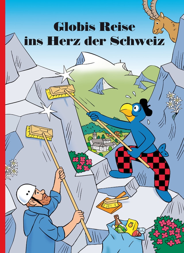 Buchcover für Globis Reise ins Herz der Schweiz