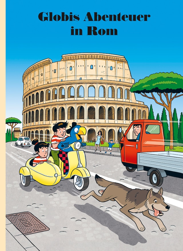 Buchcover für Globis Abenteuer in Rom