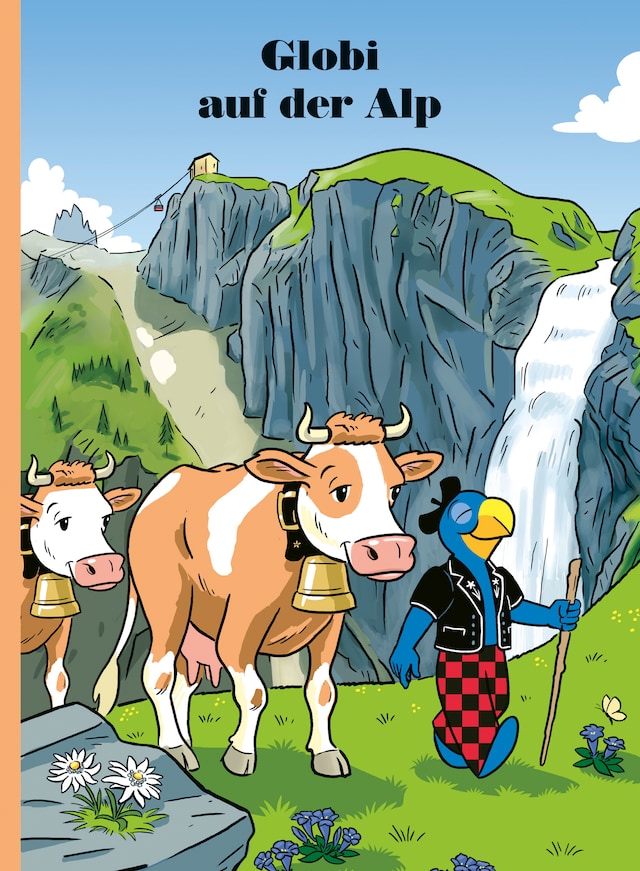 Copertina del libro per Globi auf der Alp