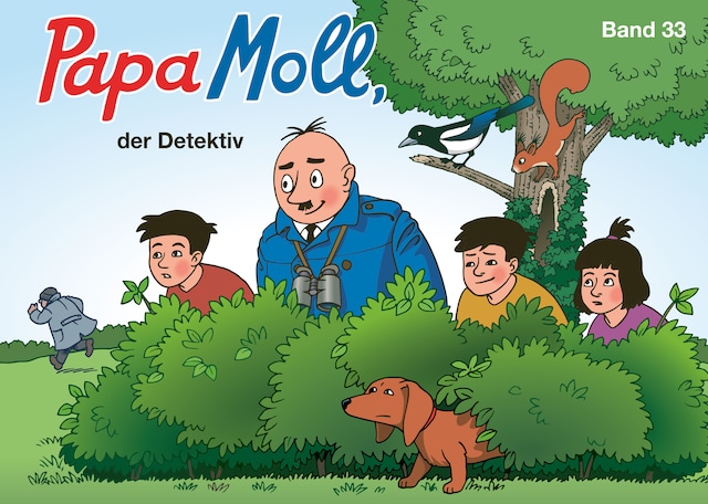 Buchcover für Papa Moll, der Detektiv
