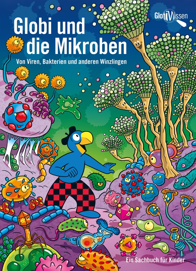 Book cover for Globi und die Mikroben