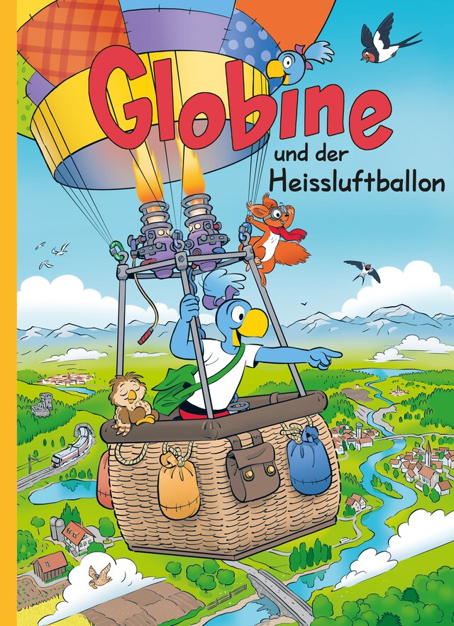 Copertina del libro per Globine und der Heissluftballon