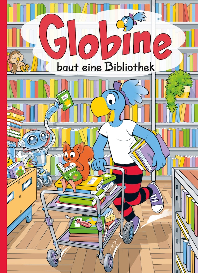 Book cover for Globine baut eine Bibliothek