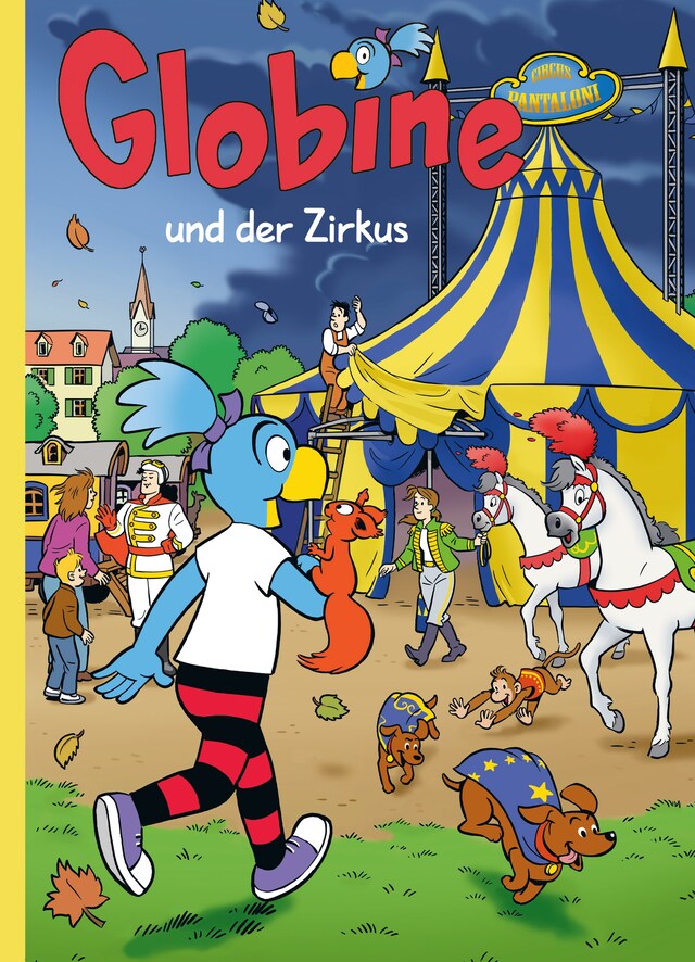 Copertina del libro per Globine und der Zirkus